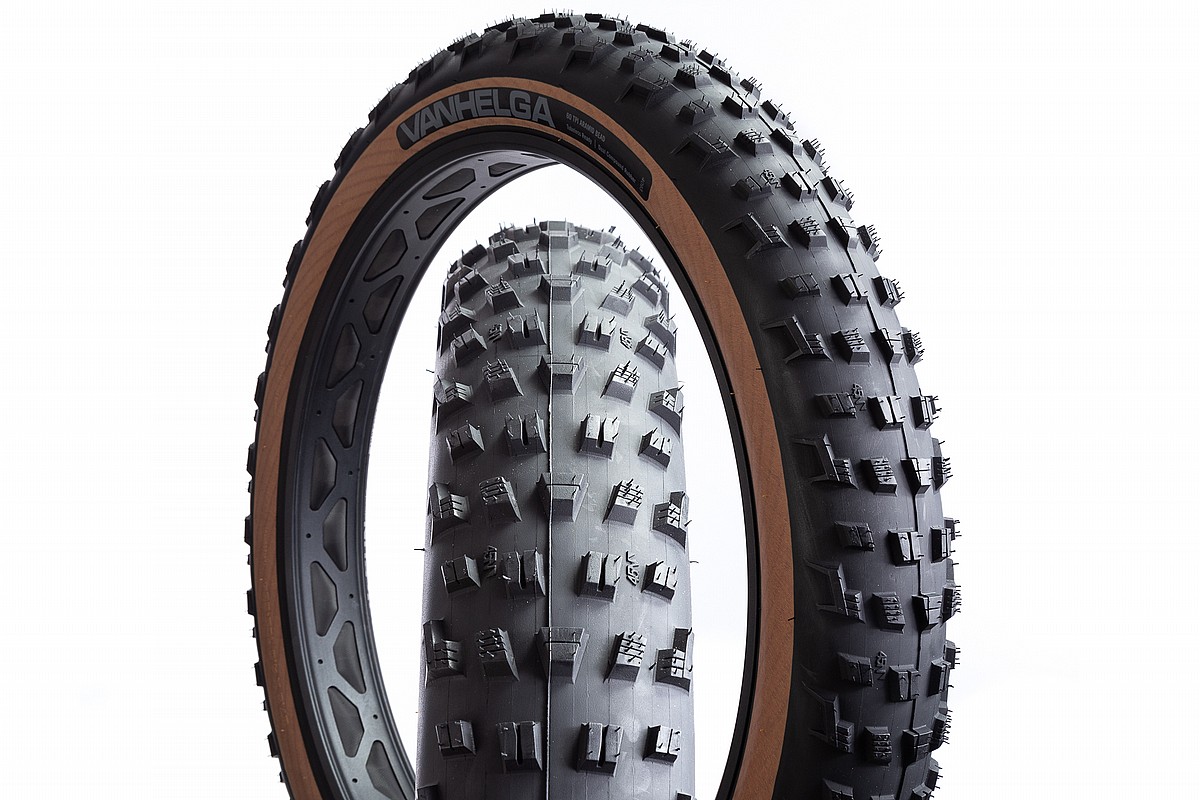 45Nrth Vanhelga 60TPI 26 Tan Wall Fat Bike Tire