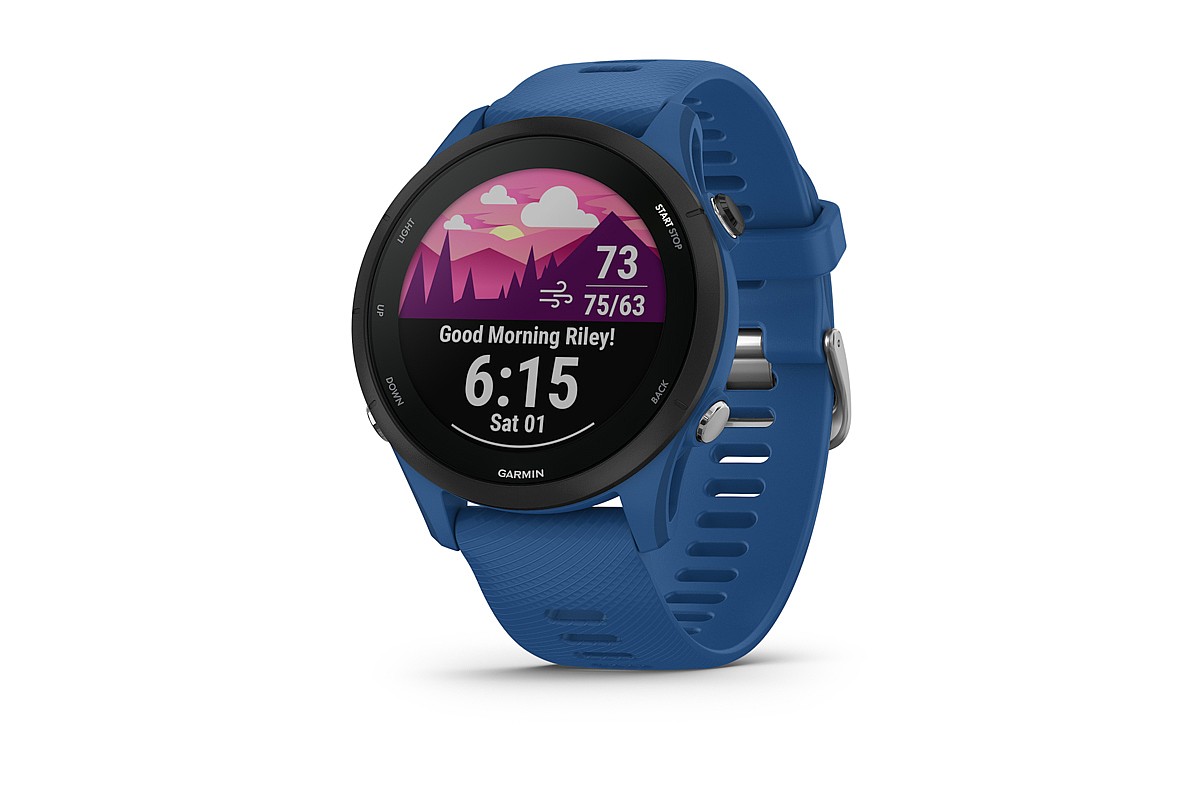 Garmin Forerunner 255 Tidal Blue [010-02641-01] at BikeTiresDirect