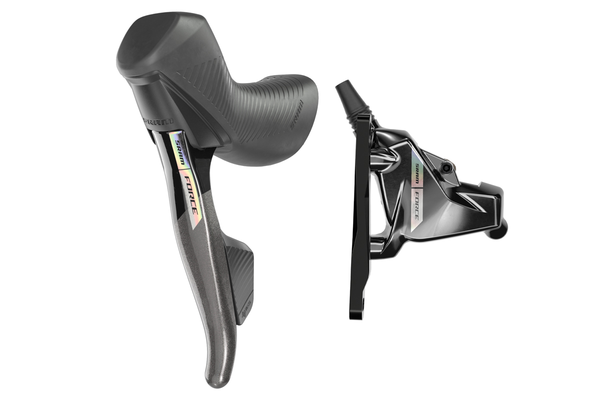 SRAM Force eTap AXS HRD D2 Shifter/Brake Caliper Left - Front Shifter/Flat  Mount Caliper [00.7918.213.002] at BikeTiresDirect