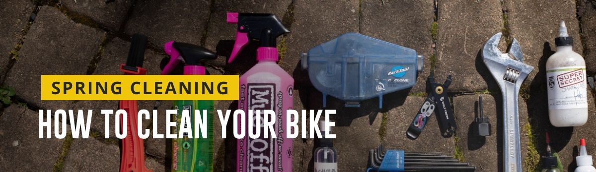 How to Clean a Bicycle Article Header