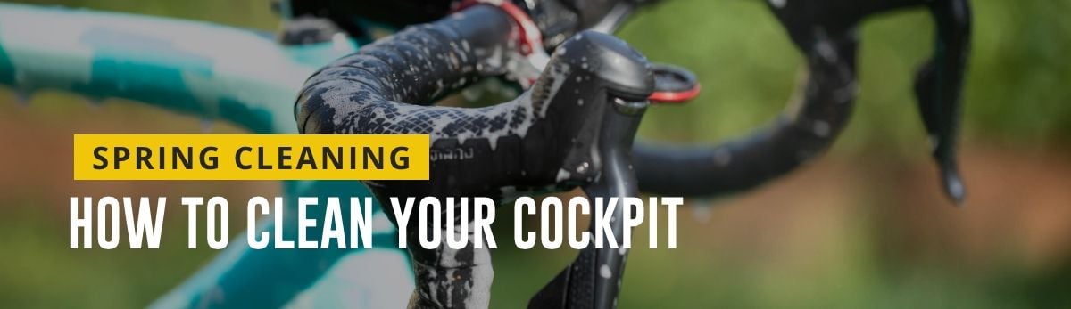 Cleaning a Bicycle Cockpit