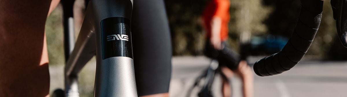 Detail of the ENVE Melee Headtube